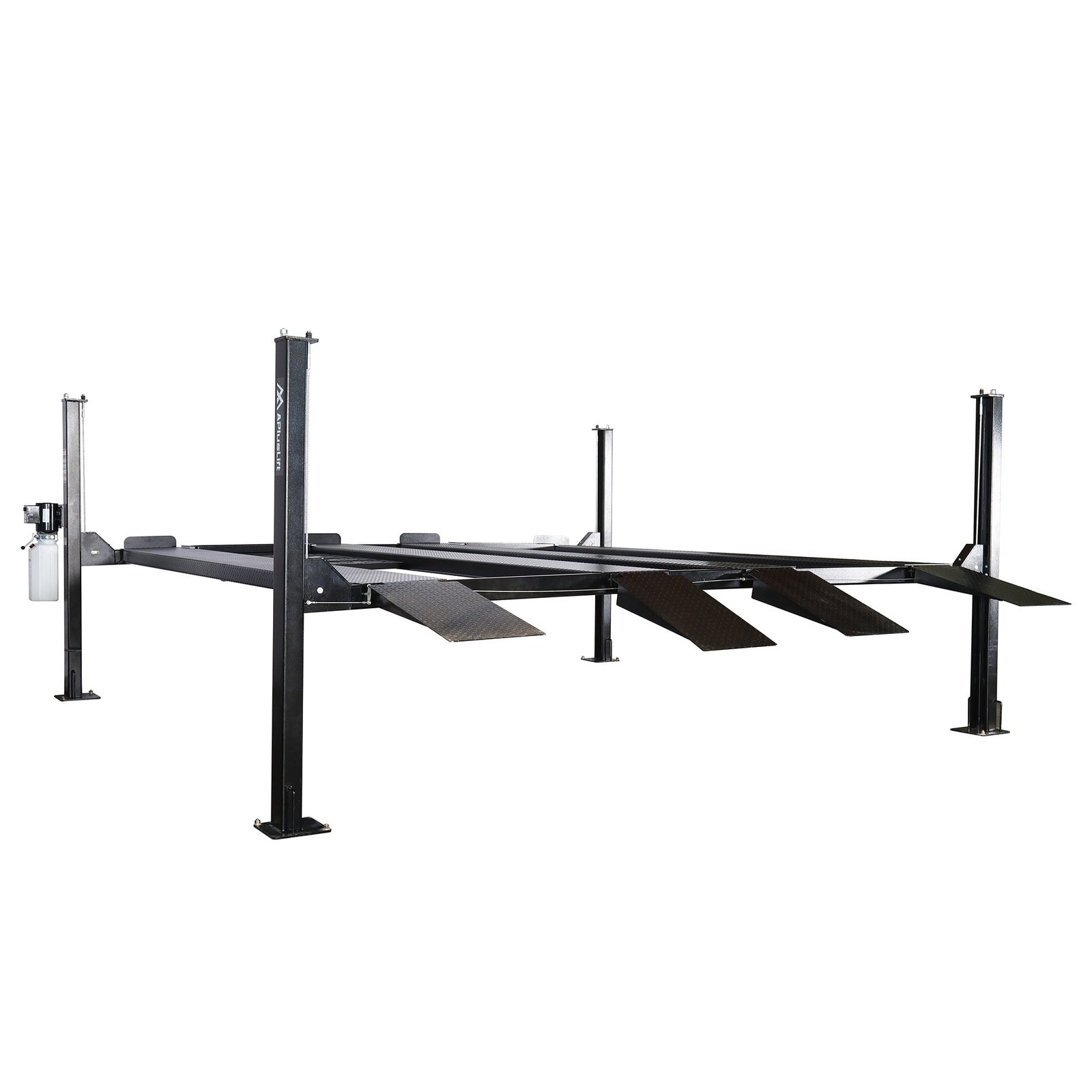 APlusLift 9,000LB 4-Post Double Deck Parking Storage Car Lift - HW-9KDP - Image 7