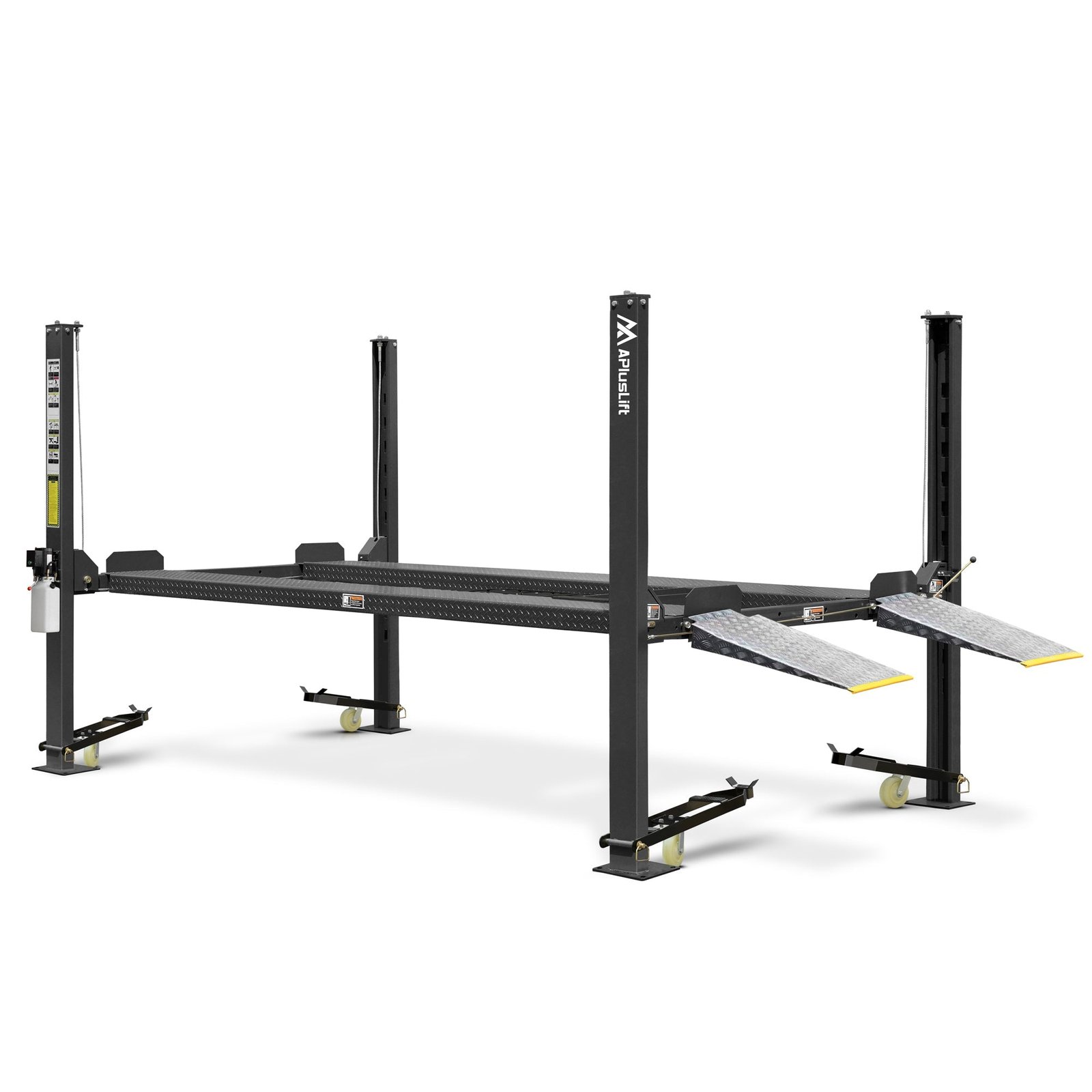 APlusLift Falcon 9000LB 4-Post Portable Parking Storage Service Car Lift - AP-9H or AP-9H-XLT
