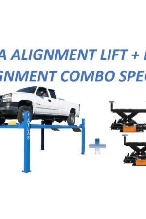 Atlas ATTD-412A Alignment Lift + RJ6 Rolling Jacks Combo