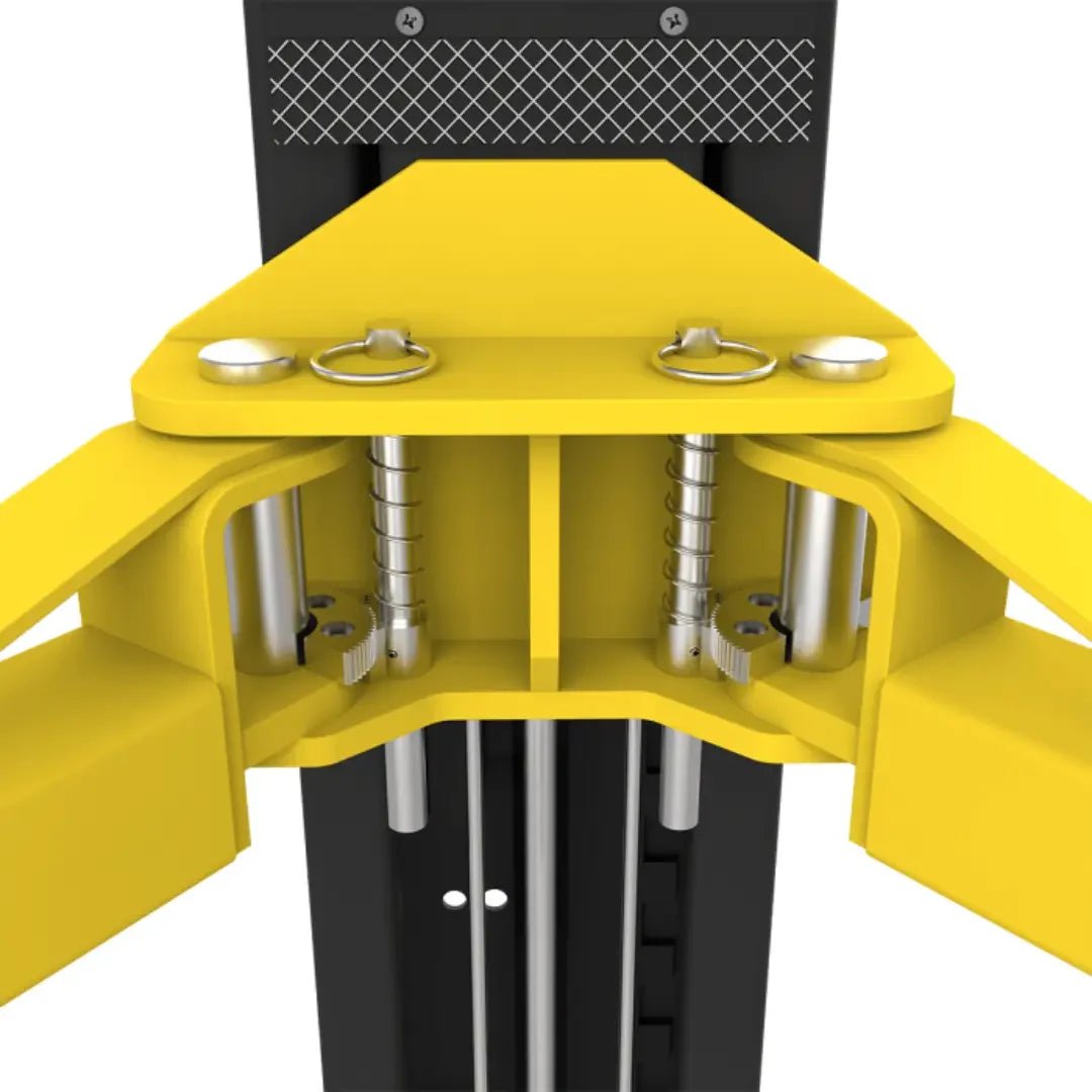 10,000 lb Capacity GrandPrix GP-10C 2 Post Lift / Clearfloor - Image 3