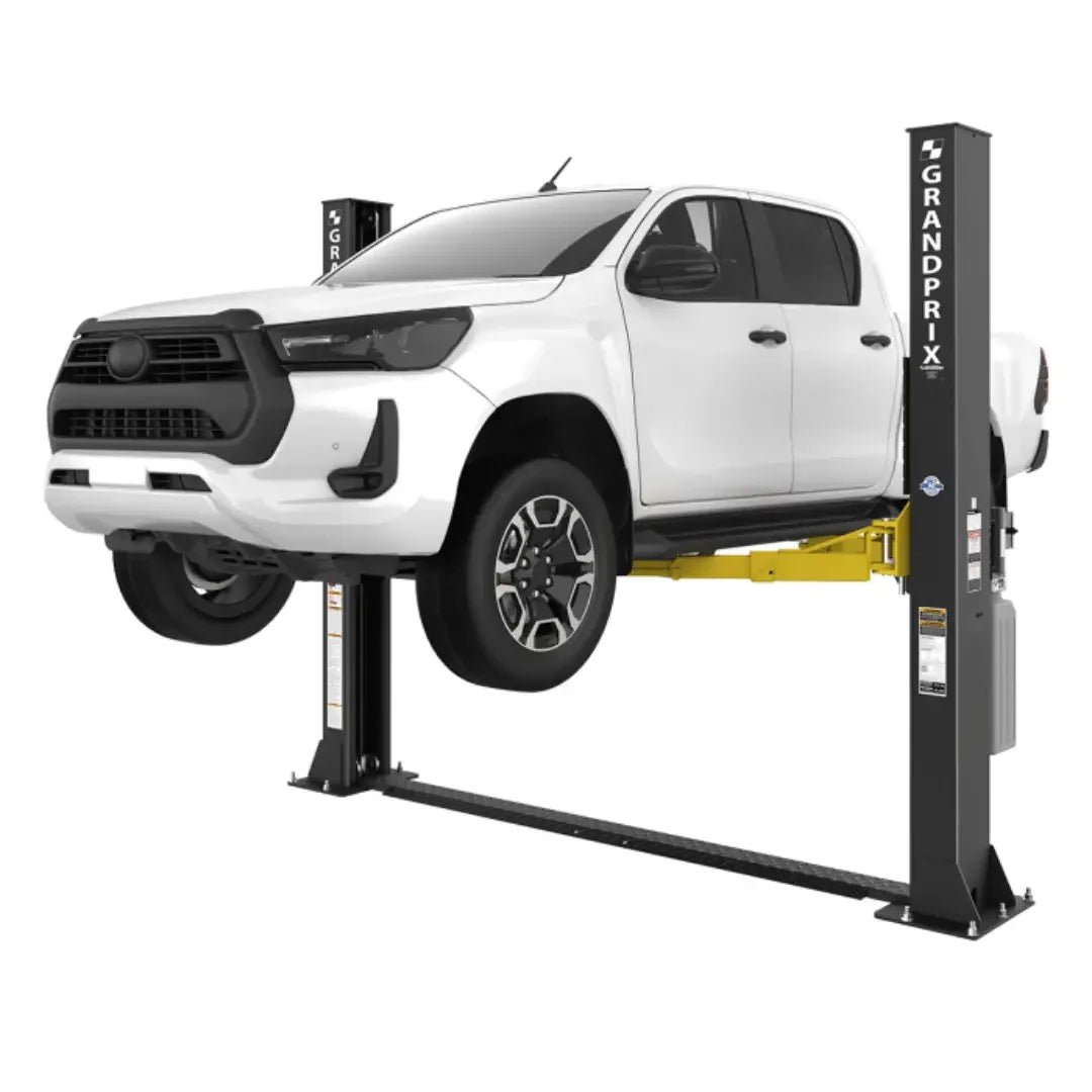 GrandPrix GP-9LC 2 Post Car Lift / 9,000 Lb. Capacity / Floorplate