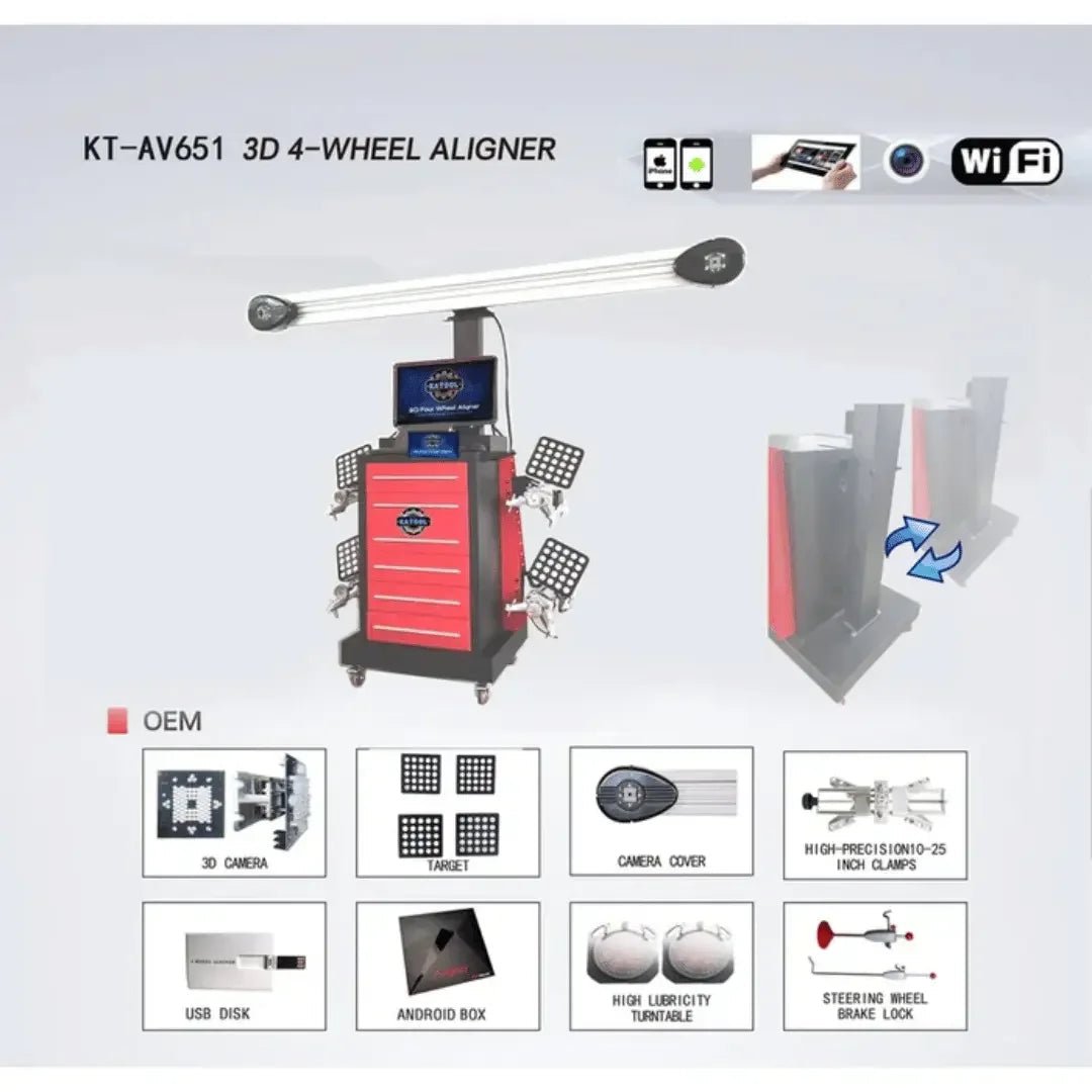 Katool KT-AV651 Wheel Alignment Machine | Automotive Equipment - Image 2